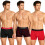Bench (M, Assorted) Bench Mens Earl 3 Pack Boxer Shorts 1