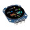 1.28 Inch TFT LCD Display Module GC9A01 Driver Round RGB IPS HD 4 Wire SPI Interface Adapter Board 1