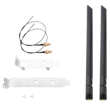 Module Wi-Fi de Bureau Sans Fil Double Bande 2,4 GHz/5 GHz M.2/NGFF, Antenne pour Carte Réseau, Câble IP EX 4e Génération Vers SMA