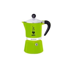 Bialetti Machine à Expresso pour Tasse, Aluminium, Vert, 30 x 20 x 15 cm - 4971