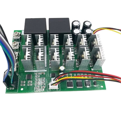 60A DC10-55V  Motor Speed Controller 12V 24V 36V 48V Electronic Speed Governor  with Forward Reverse Control