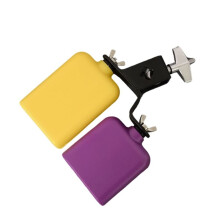 Square Wooden Cowbell Drum Cowbell Percussion Bells Orff Percussion Instrument for Child Drum Set Performance