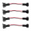 4 Faisceaux Adaptateurs D'Injecteurs de Carburant OBD2 Vers OBD1 EV1 pour  pour  - Conversion Directe Plug & 1