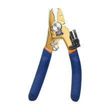 Pince à Dénuder pour Fibre Optique F9 FTTH en Acier Inoxydable, 9 en 1, avec Clip de Nettoyage
