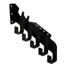 Heavy Duty Chainsaw Chain Wall Mount Rack with 5 Hooks Organize Chains, Files, Screwdrivers for Garage&Workshop Storage