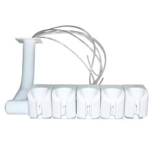 1 Pieza de Caja de Control de Instrumentos de Laboratorio, Soporte para Pieza de Mano, Soporte Colgante para Válvula con Cable para Accesorios de