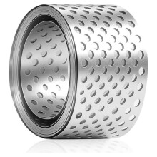 Aluminium Eaves Grid Perforated Sheet (8cm X 7m)Aluminium Ventilation Band Bird Protection Grille Insect Screen