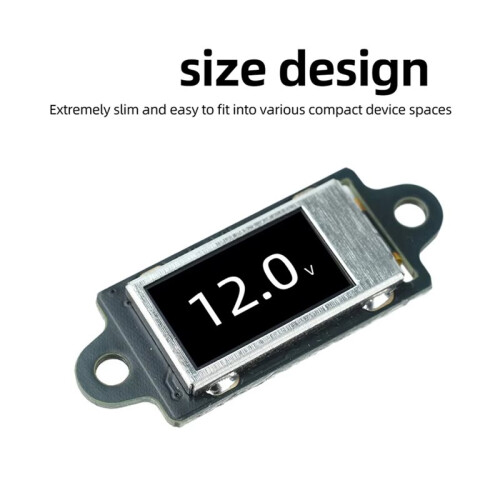 0-30V 0.5-Inch Ultra-Thin Digital Voltmeter High Voltage Tester 12bit Voltage Meter Display Panel with Shell