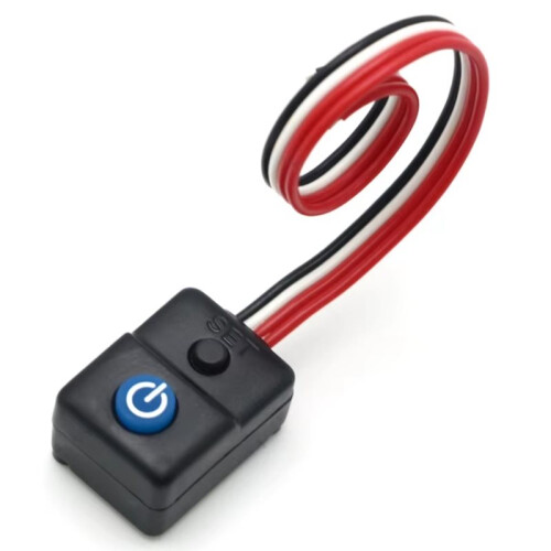 Interruttore RC per Ezrun MAX5 MAX6 MAX8 XR8 MAX10-SCT ESC Brushless Impermeabile per Auto RC