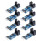 8Pcs Slot Type Speed Sensor Module, IR Optocoupler Comparator for Motor Speed Detection Pulse Counting 2