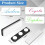 Magnetic Name Tags, 20-Pack Name Tags with Magnetic Backing, Reusable Name Tags 7
