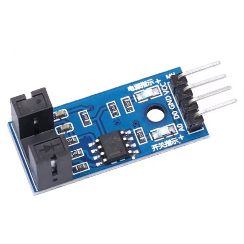 8Pcs Slot Type Speed Sensor Module, IR Optocoupler Comparator for Motor Speed Detection Pulse Counting 2