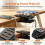 8  USB Charging Station 6 USB-A + 2 PD Type-C Fast  Multi Adapter USB Hub Splitter for PC Laptop 9