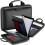 Fireproof File Organizer with Lock,Hard Case Fireproof Document Box 13 Transparent Pockets Accordion File Folder 2