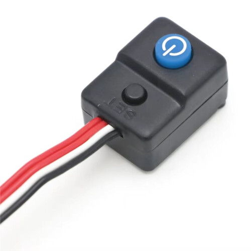 Interruttore RC per Ezrun MAX5 MAX6 MAX8 XR8 MAX10-SCT ESC Brushless Impermeabile per Auto RC 1