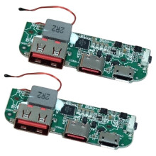 2pcs S621 Power Bank Charger Module 22.5W PD QC3.0 Bidirectional Fast Charging Ultra Thin Circuit Board for DIY Power