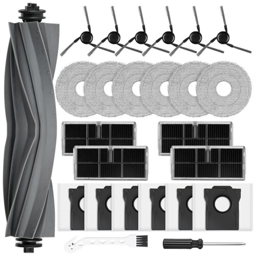 25 Pezzi di Accessori per Robot Aspirapolvere per Mova E40 Ultra / E50 Ultra.