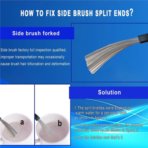 Pymin 7Pcs Side Brushes for  L40s Ultra CE/AE and X30 Ultra 2