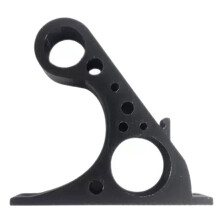 Anti-Scratch Wall-Mount Motorcycle Helmet Holder Hook Garage Storage Rack for Full-Face Helmet Multi-Purpose Key Bracket
