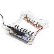 DIY Harp Kit,51 Microcontroller Electronic Harp for Electronics Fabrication, Educational Tool for Learning and Fun