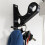 Anti-Scratch Wall-Mount Motorcycle Helmet Holder Hook Garage Storage Rack for Full-Face Helmet Multi-Purpose Key Bracket 6
