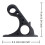 Anti-Scratch Wall-Mount Motorcycle Helmet Holder Hook Garage Storage Rack for Full-Face Helmet Multi-Purpose Key Bracket 7