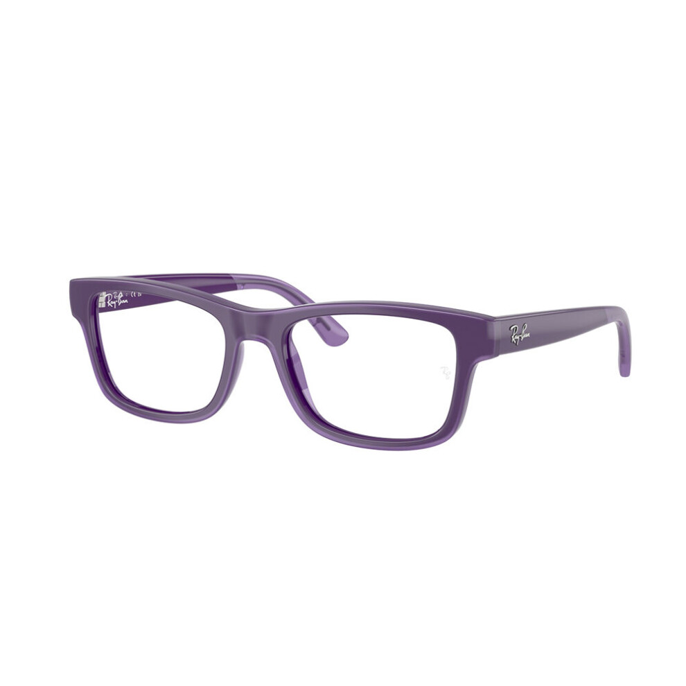 Ray - Ban Purple Ry1951 7206 Kid Optical Frames Child Injected Violet Transparent Squared Normal - Image 2