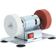 150W Bench Grinder with 7 Speed Adjustable for Grinding and Polishing - Pure Copper Motor EU Plug