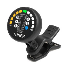 Stemmer voor Akoestische Gitaar, 440Hz Kleurendisplay, Chromatisch Stemapparaat voor 6 Snaren (Gitaar/Bas/Viool/Ukulele)