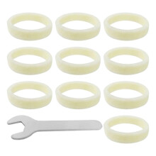 Kit di 10 Anelli di Feltro di Ricambio per Macinacaffè per BES870 BES878 BES880