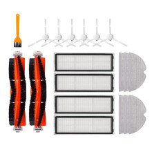 19 Pezzi per F9 per Mijia 1C 2C 1T STYTJ01ZHM Panno per Mocio Filtro Spazzola Laterale Principale Kit Aspirapolvere Robot