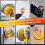 Car Dent Puller Powerful Car Dent Removal Kit Suction Cup Dent Puller for Car Dent Repair Dent Remover Tool 4