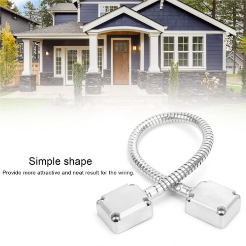 Door Loop Electric Stainless Steel Exposed Mounting Protection Sleeve for Control Lock