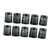 10Pcs Iron Ferrules 9.4mm X13.5mmx18mm Iron Ferrule Sleeve Club Shaft Protector for Iron Clubs and Wedges