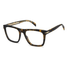 Sehhilfe - DAVID BECKHAM - DB 7020 - Matt Havana - Acetat - Quadratisch