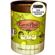 EarthPods Fertilizante Orgánico para Frutales y Cítricos - 100 Cápsulas de Alimento para Plantas