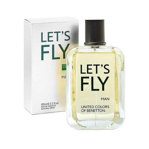 BENETTON Let's Fly Eau de Toilette Spray, 100 ml