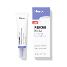 HERO COSMETICS Rescue Balm Original-Nueva Fórmula Crema Post-Acné para Hidratación y Mejorar Marcas
