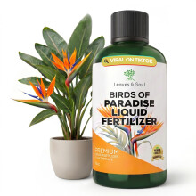Fertilizante Líquido Profesional para Ave del Paraíso 3-1-2 8 oz, Alimento Premium para Plantas de Interior