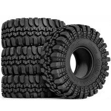 Pneus de Borracha de 2,2 Polegadas (148 mm) para Carros RC Rock Crawler 1/8 CROSSRC Wild Boar - Peças de Atualização