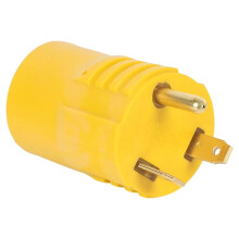 TT-30P to TT-30R Extension Adapter, ZDHQLHJ 30 Amp Extension Plug, 3 Prong TT-30 Male Plug to Female Receptacl