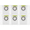 (6 Pack) Dust Bags Replacement Compatible for MONSGA MR7 Pro Robot Vacuum 1