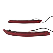 12V LED Rear Bumper Reflector Lights Driving Car Running Brake Warning Dynamic Turn Signal Lamps for RIO 2012-2015