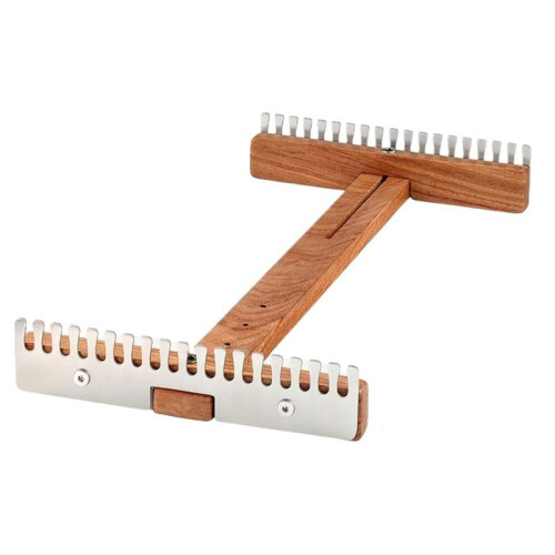 Adjustable  Weaving Braider, Adjustable Wooden Frame for Yarn, Expandable Braider for Beginners Experienced, 1PC