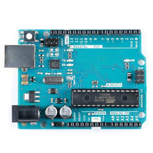Dla   REV3 [A000066] - Mikrokontroler ATmega328P, 16 MHz, 14 Cyfrowych Pinów Wejścia/Wyjścia, 6 Wejść Analogowych, dla