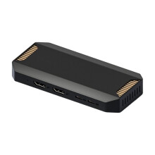4K Video Capture Card for Streaming and Gaming VRR RGB HDR Support Passthrough for Switch2 PS5/4 Camera Live Stream