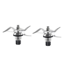 2PCS Stainless Steel 7 Teeth Blade for Monsieur Cuisine Connect Food Mixer Cutter