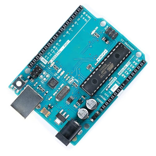 For   REV3 [A000066] - ATmega328P Microcontroller, 16MHz, 14 Digital I/O Pins, 6 Analog Inputs, for 2