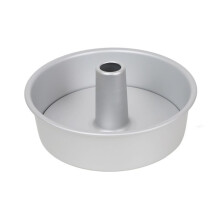 10 Inch Aluminum Alloy Round Chiffon Cake Pan Removable Bottom Hollow Chimney Cake Mold DIY Baking Cake Tools