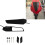 Rearview Mirrors Wind Wing Adjustable Rotating Side Mirror Winglet with Lights for  Panigale 959 1299 2016-2020 4